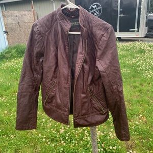 Guess faux leather jacket
